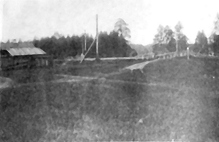 Фото 4. Переезд № 184. Фото 1919 года